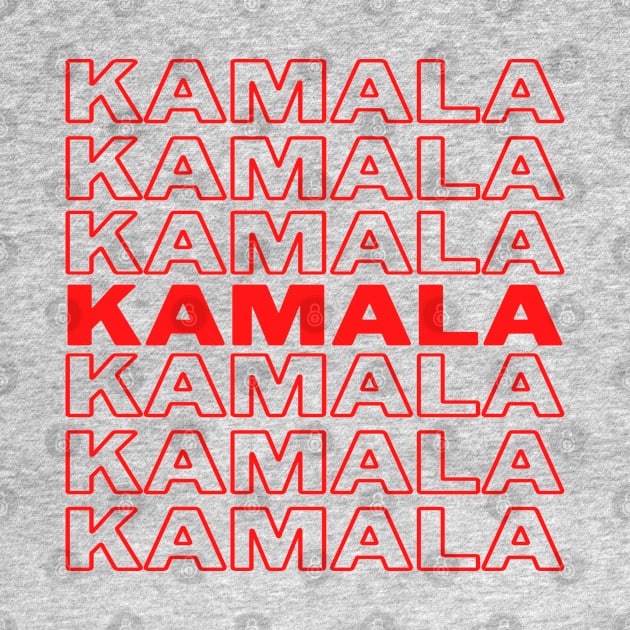 Kamala Harris For President 2020 Support for Kamala Thank You Bag Typography by Shirtz Tonight